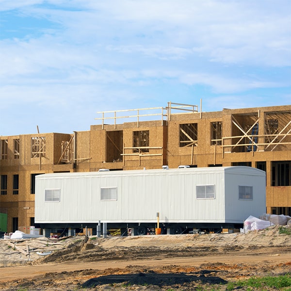 construction site office trailers can be utilized for both temporary and long-term construction projects, offering versatility for various timelines